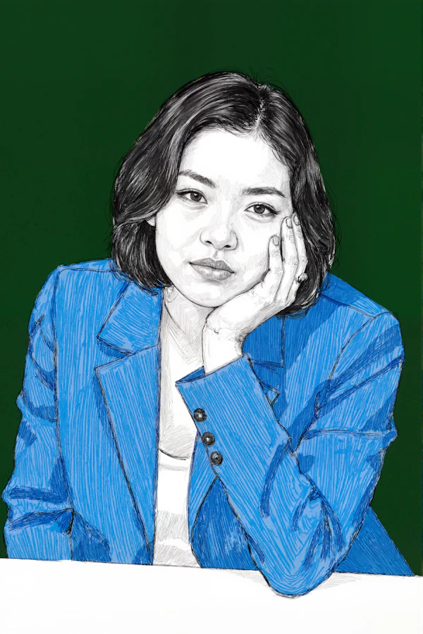 Stylized Woman Portrait
