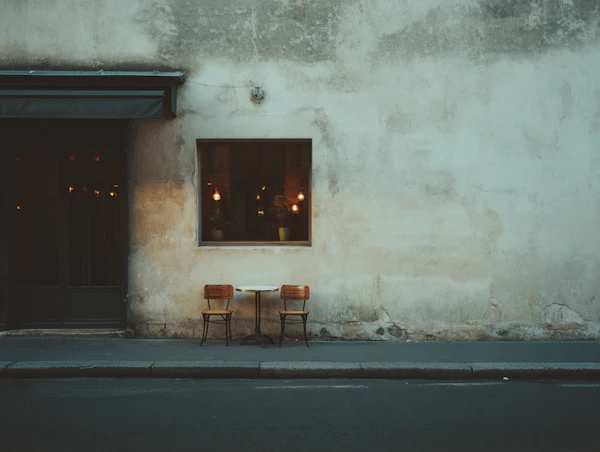 Quaint Café Scene