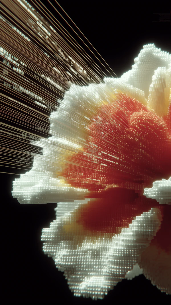 Digital Flower Art