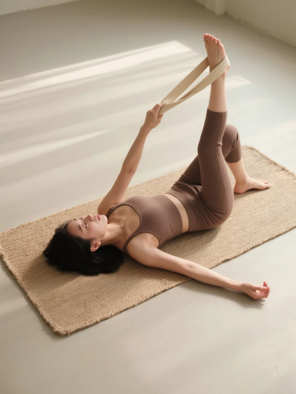 Woman Stretching Exercise