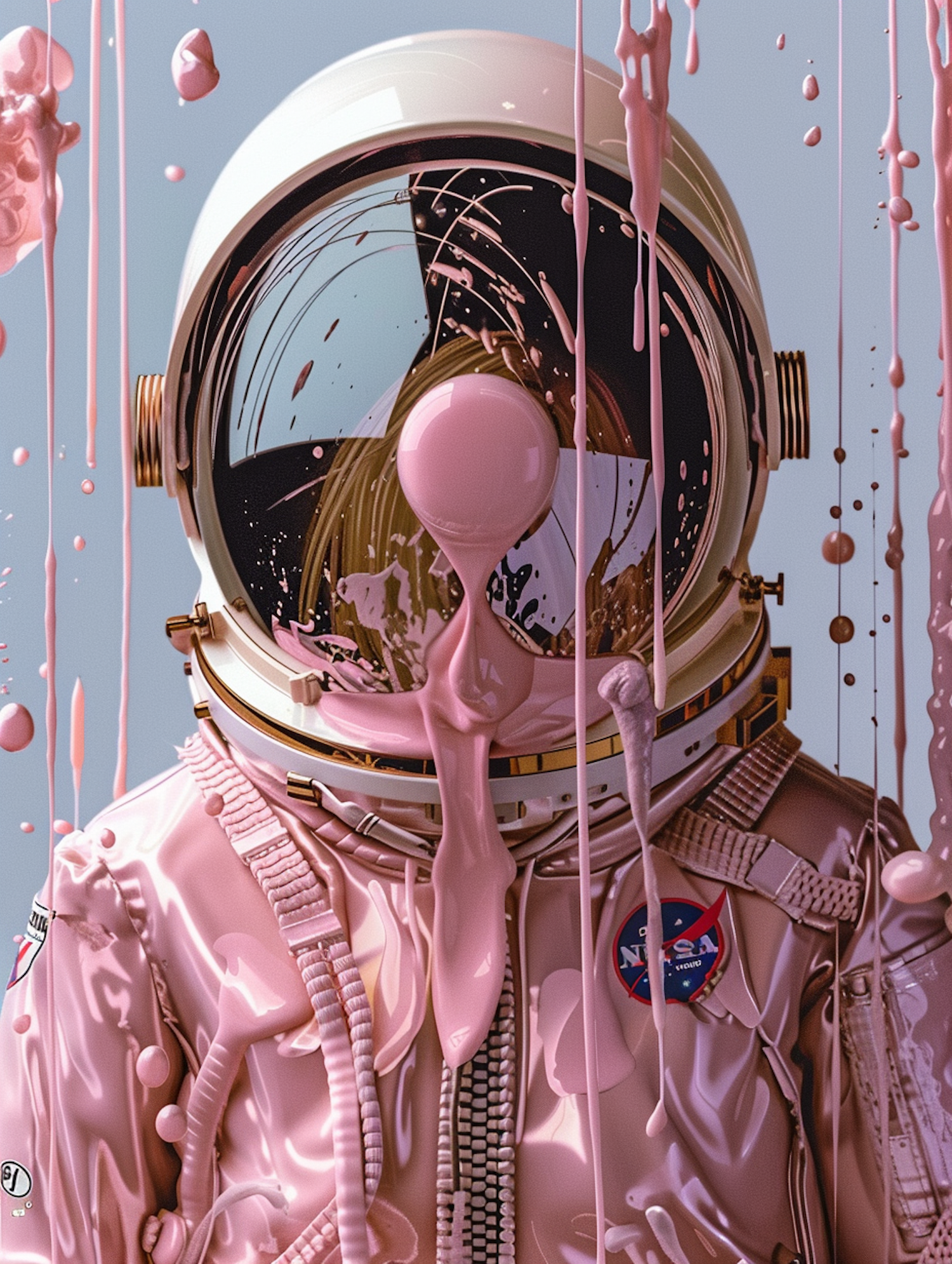 Astronaut in Pink