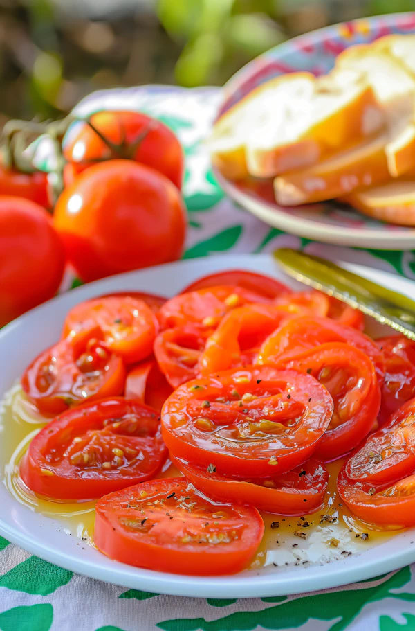 Fresh Tomato Plate