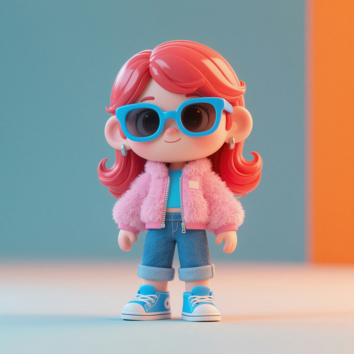 Stylized Cartoon Character