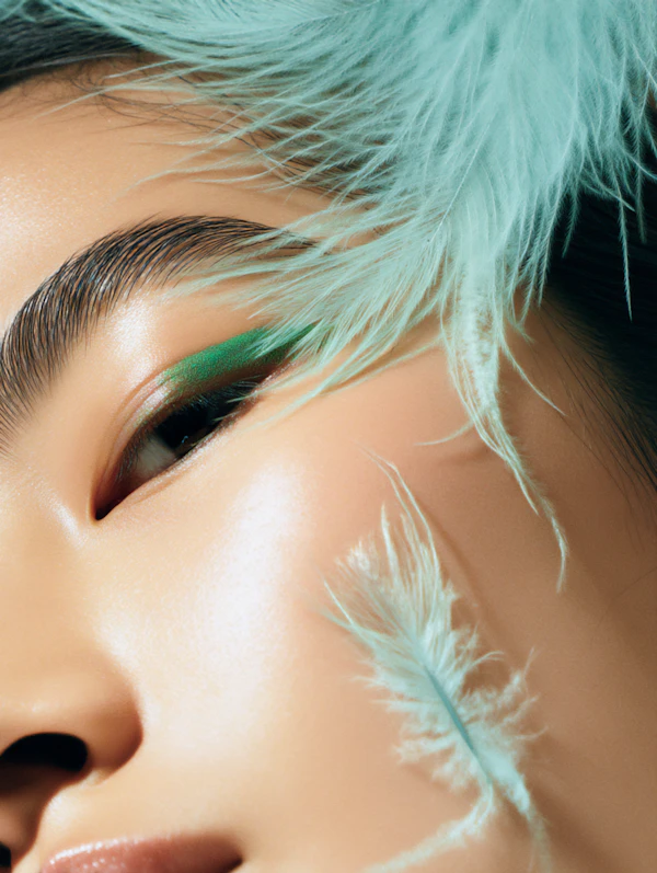 Close-Up Eye Makeup