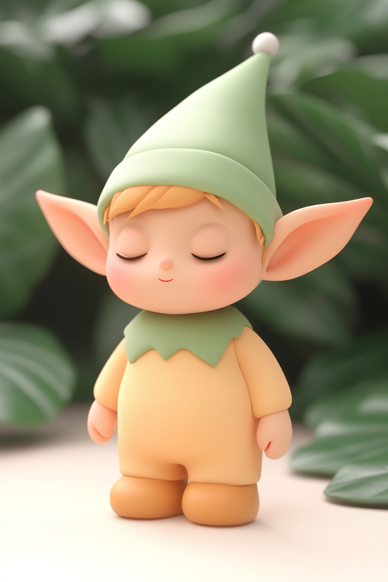 Cartoon Elf Character