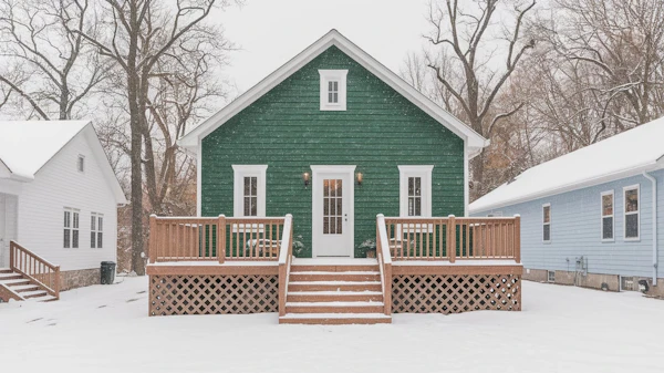 Charming Green House