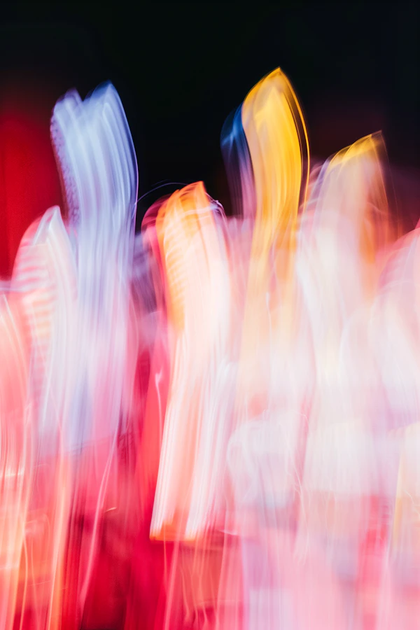 Vibrant Light Streaks
