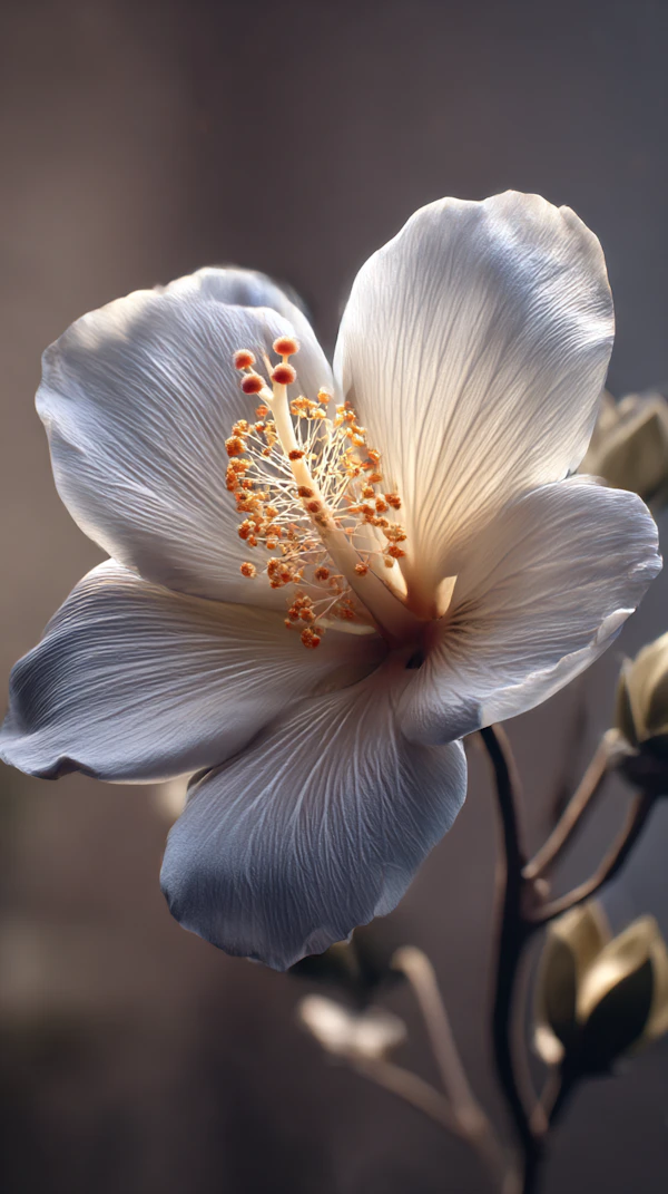 Delicate White Flower