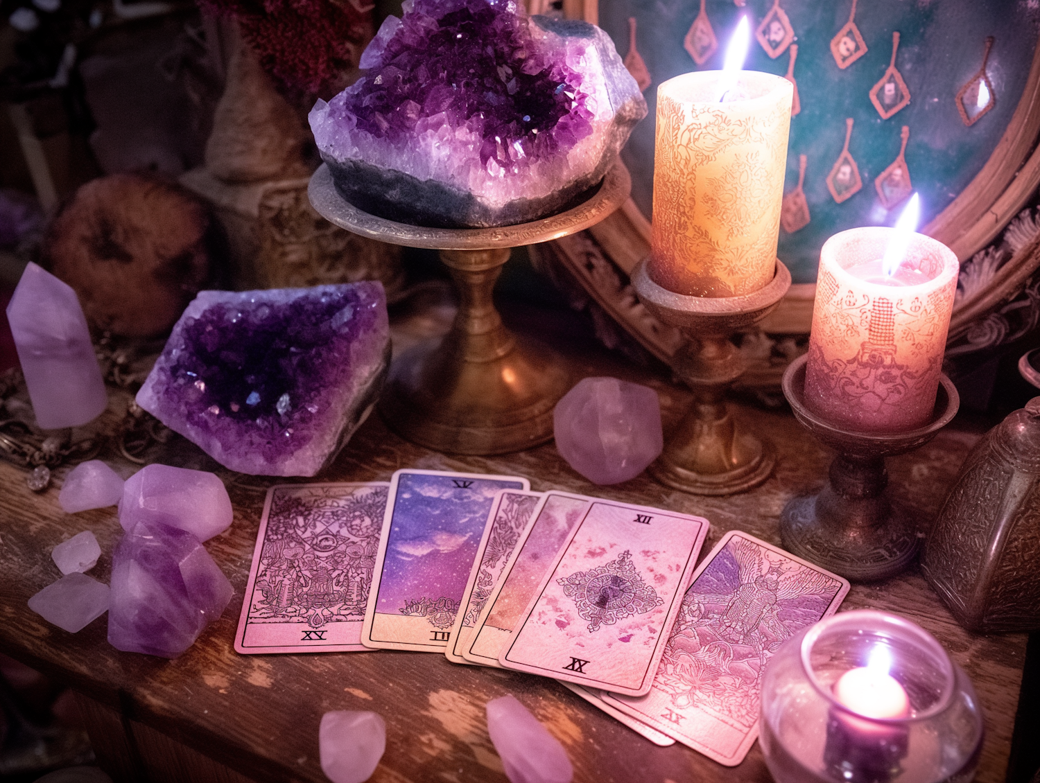 Mystical Divination Scene