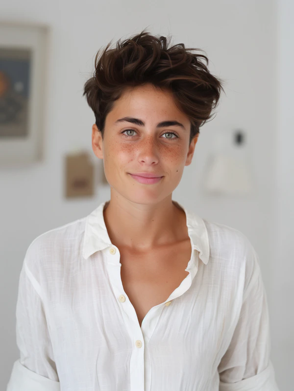 Joyful Young Woman Portrait