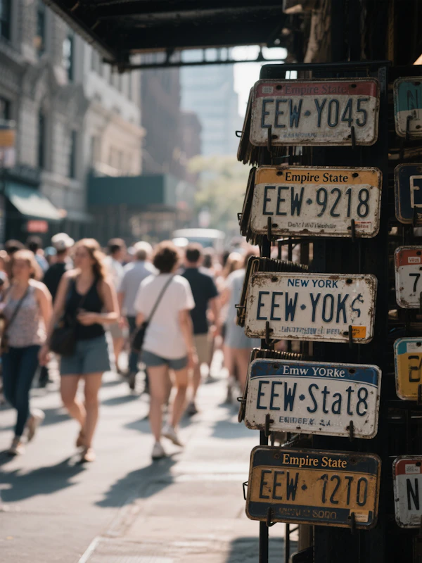 Vintage License Plates