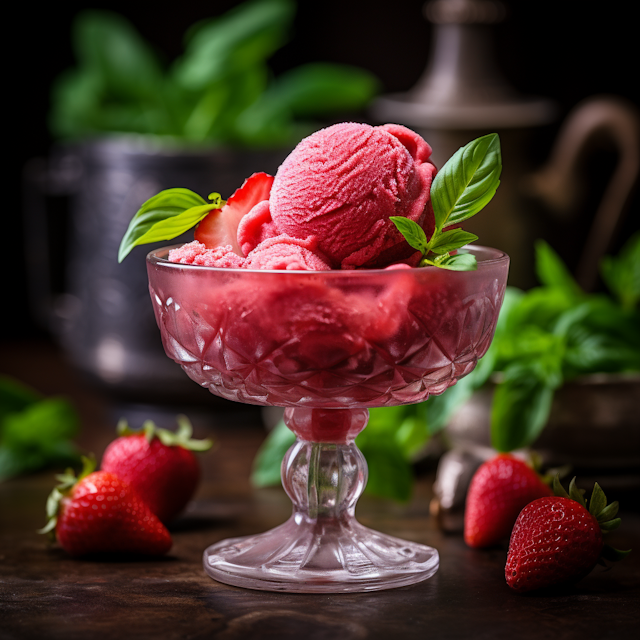 Elegant Strawberry Delight