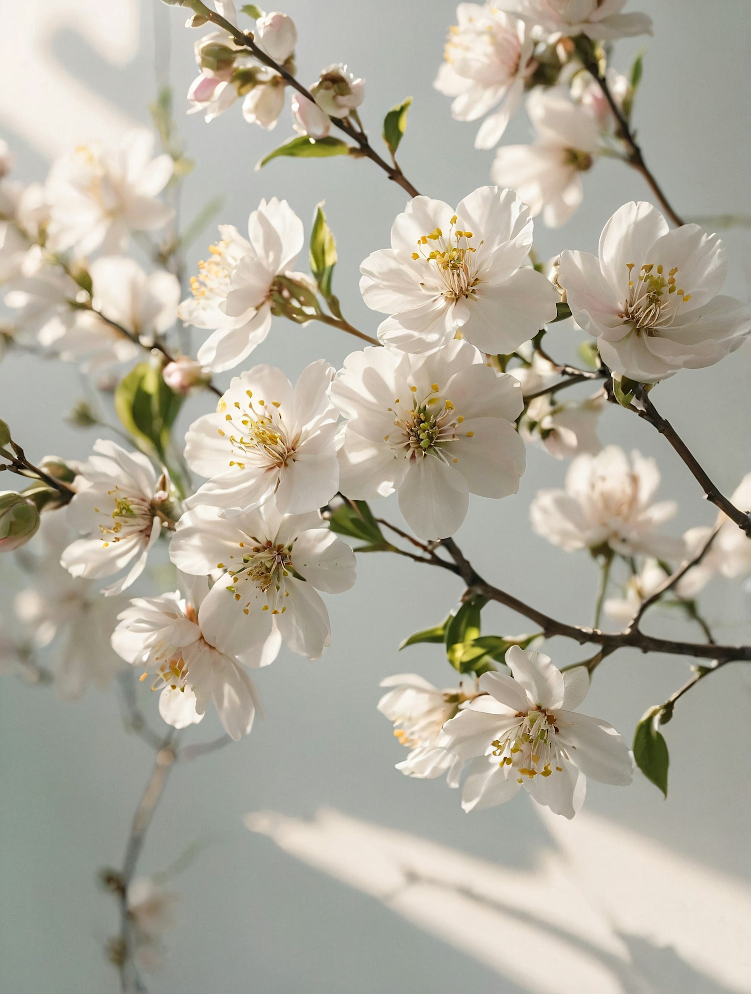 Delicate White Blossoms