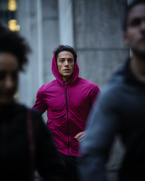 Urban Runner in Magenta