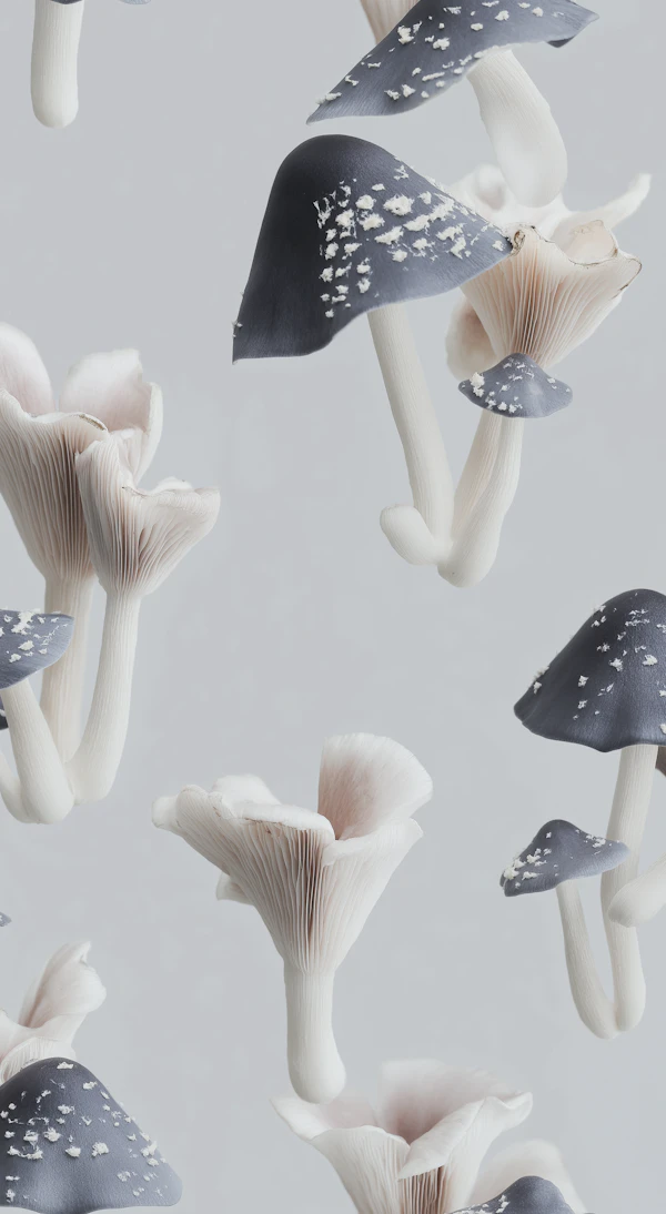Mushroom Art Display