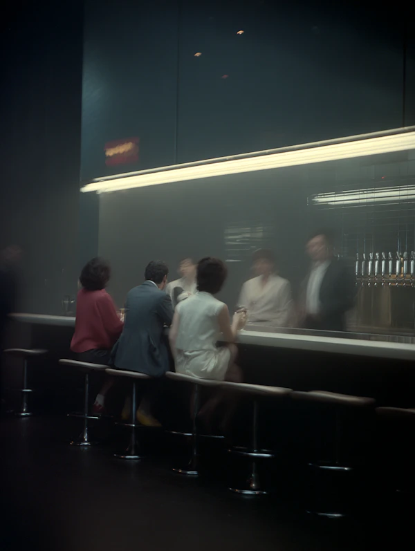 Modern Bar Scene