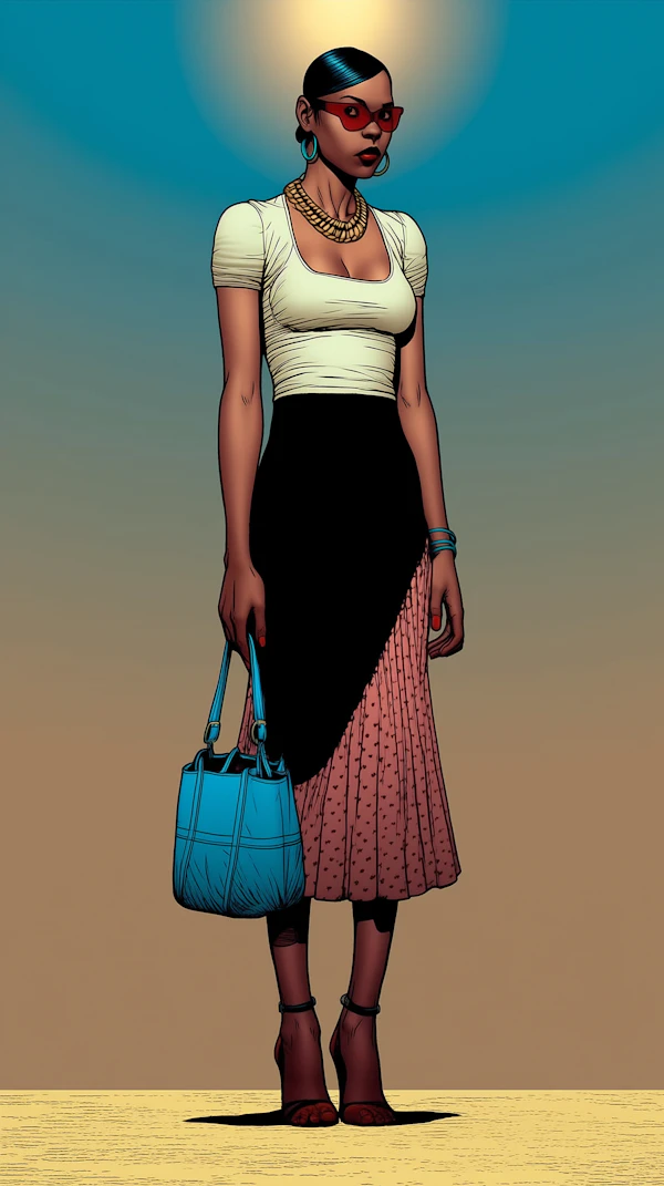 Chic Fashion Portrait
