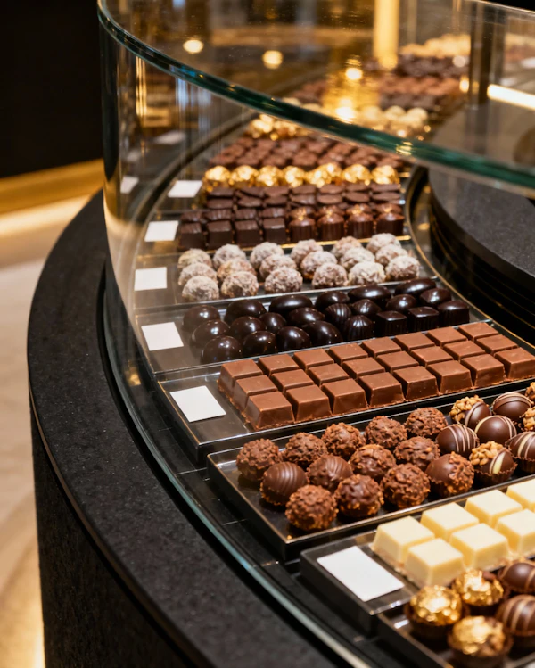 Luxurious Chocolate Display