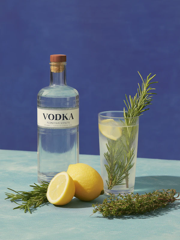 Vodka Bottle Display