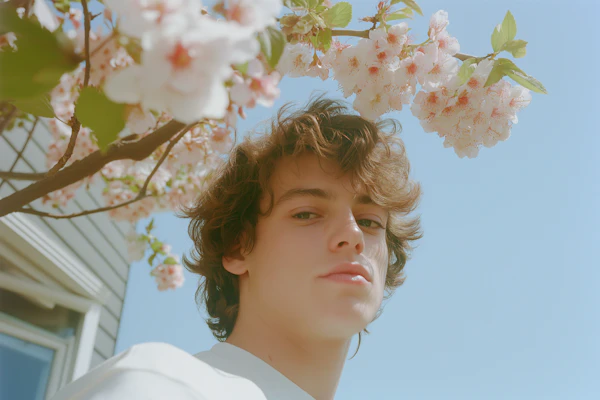 Cherry Blossom Portrait