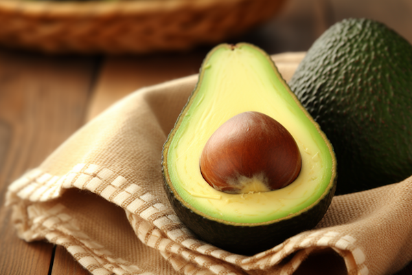 Rustic Avocado Still Life