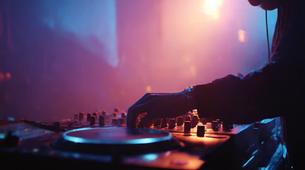 DJ Mixing Console