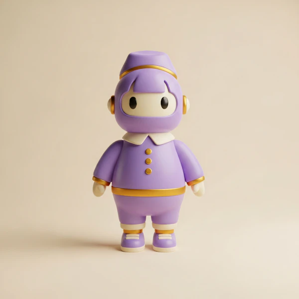 Stylized Toy Figure