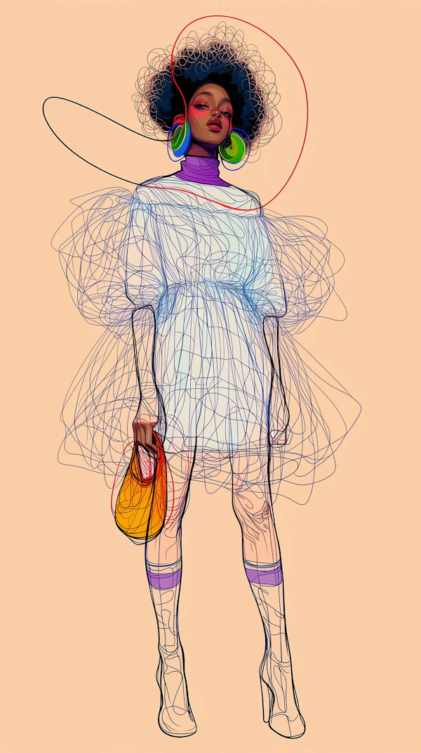 Stylized Fashion Portrait
