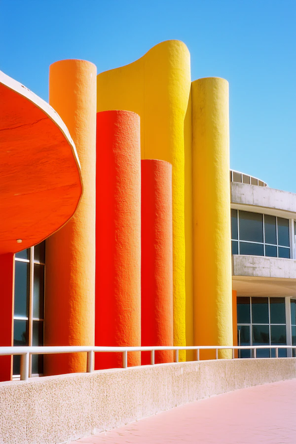 Vibrant Architectural Structure