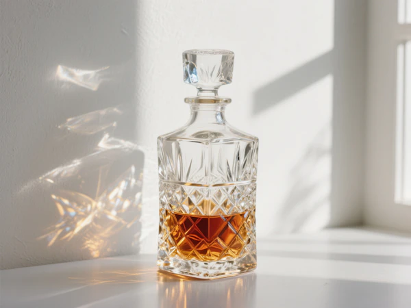 Crystal Decanter Display