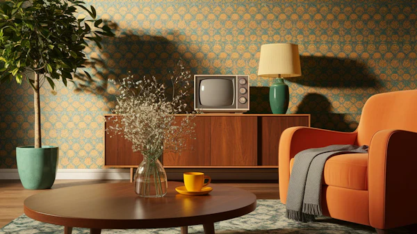 Retro Living Room
