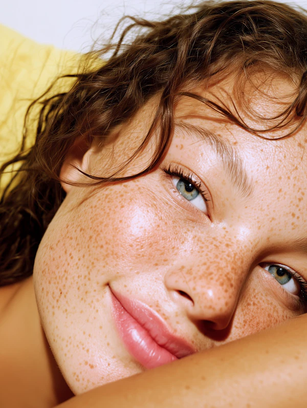 Freckled Portrait