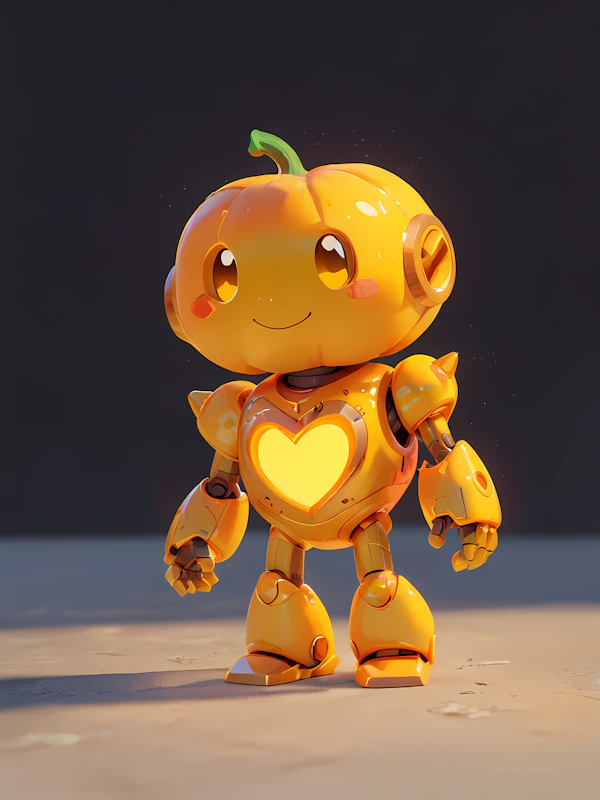 Pumpkin Robot Design