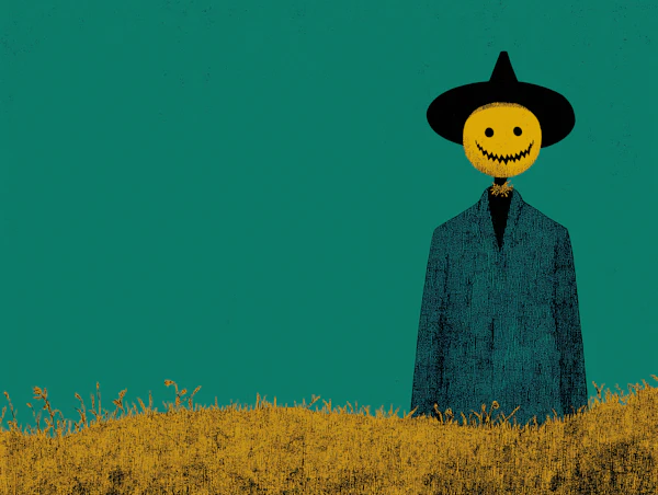 Pumpkin-Headed Figure