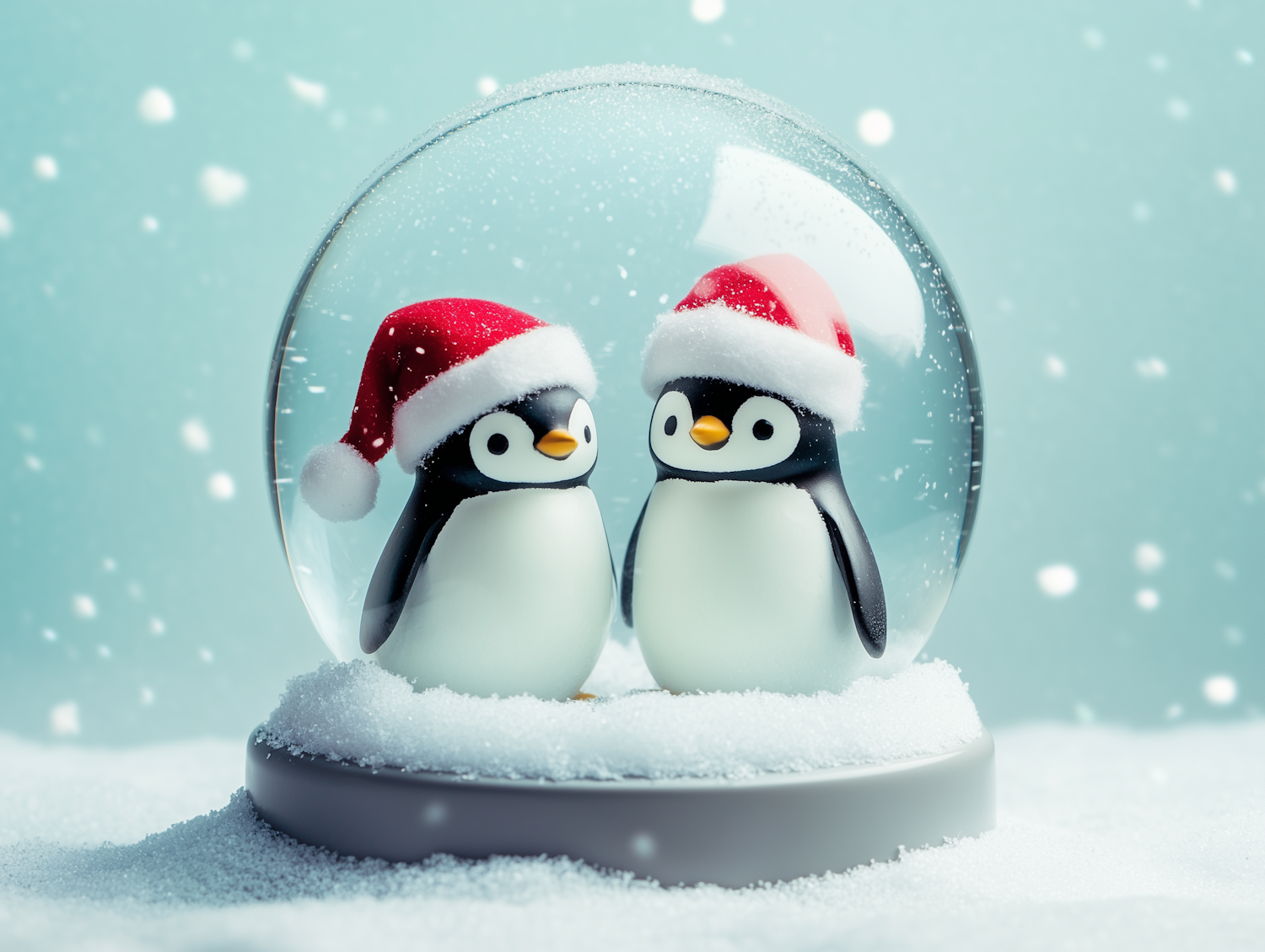 Penguin Snow Globe