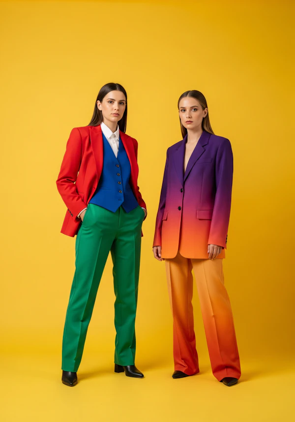 Vibrant Fashion Duo