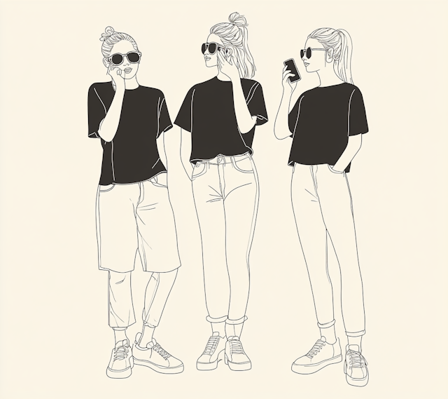 Contemporary Women Illustration