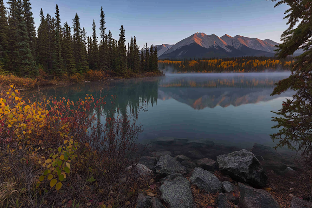 Serene Lake Landscape