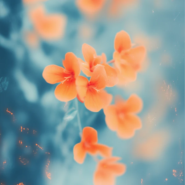 Vibrant Orange Flowers