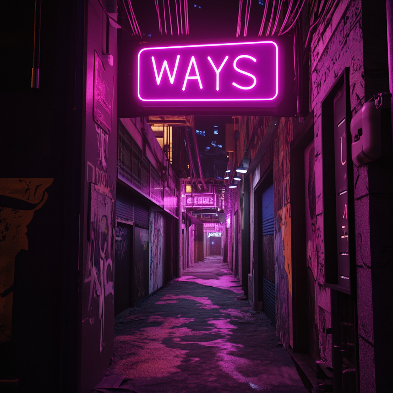 Neon Alleyway