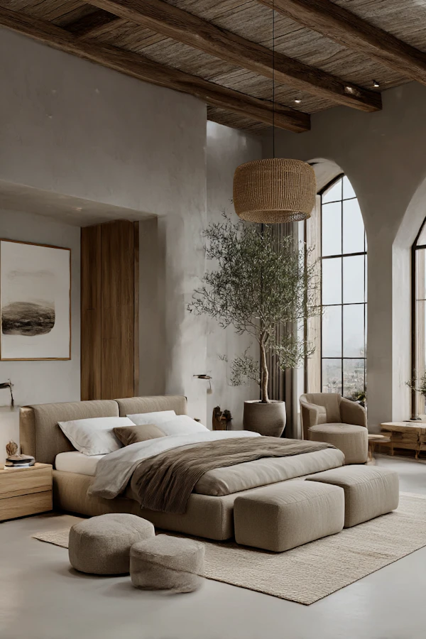 Serene Bedroom Interior