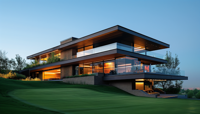 Twilight Modern House