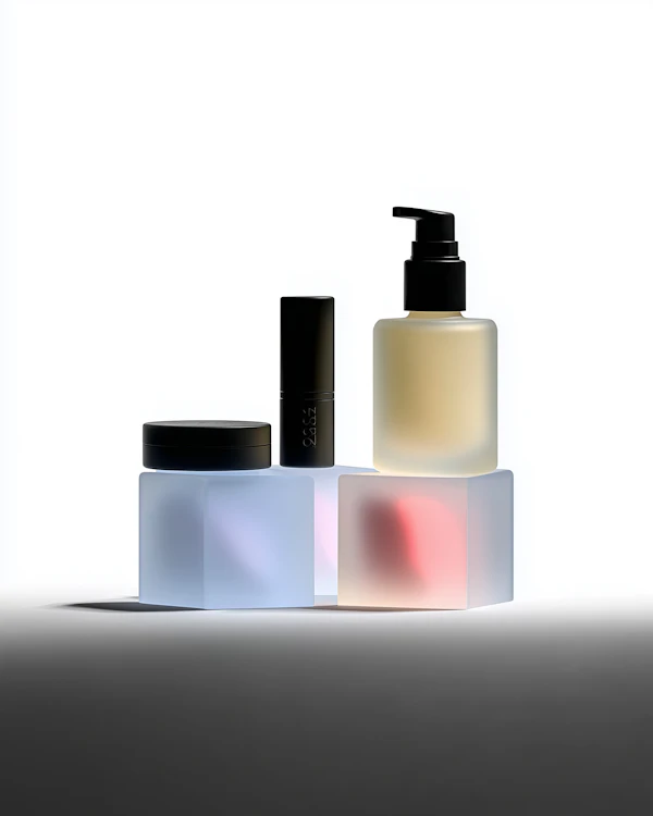 Minimalist Cosmetic Display