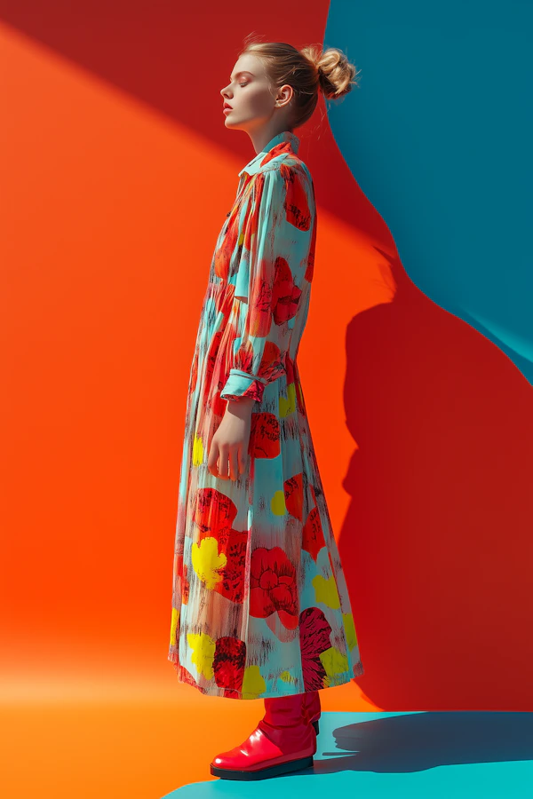 Bold Floral Fashion