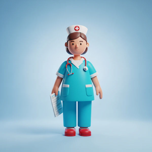 Nurse Character Design