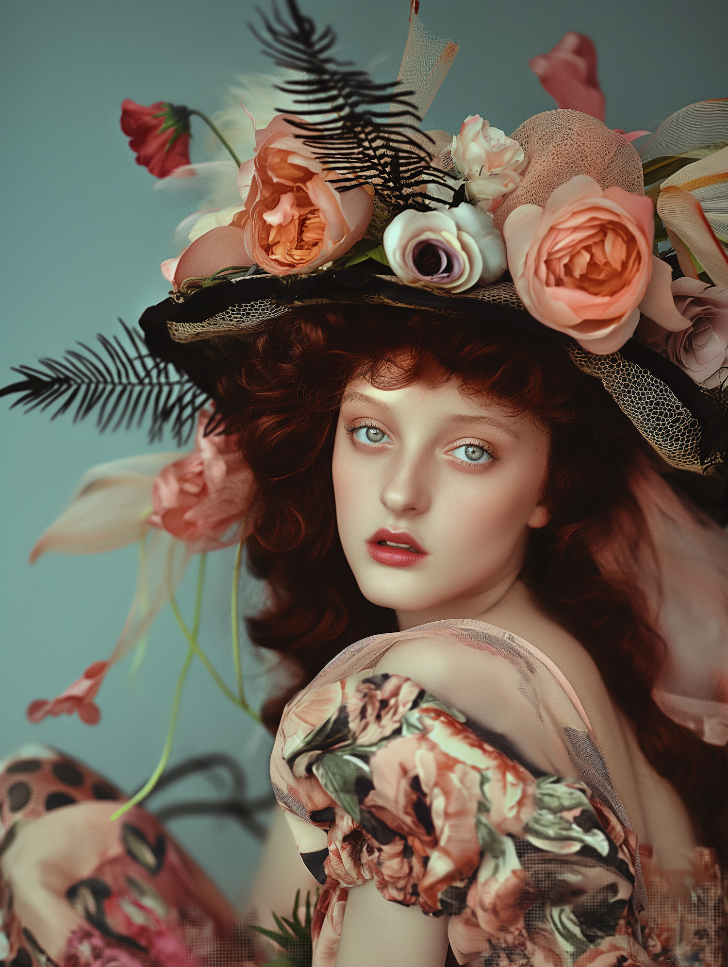 Floral Fantasy Portrait