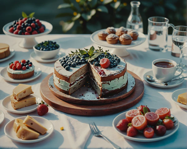 Dessert Gathering Table