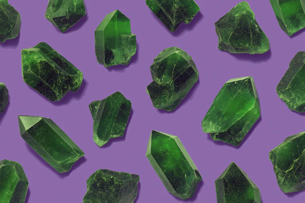 Green Crystal Display