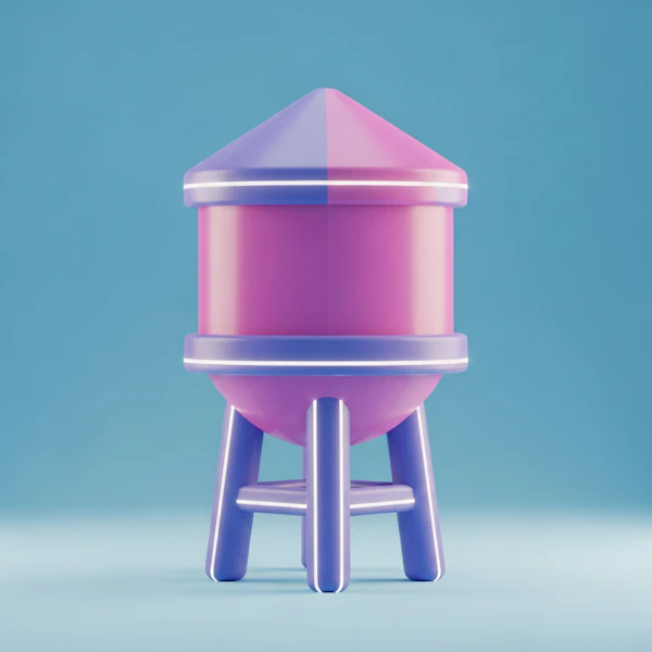 Futuristic Water Tower