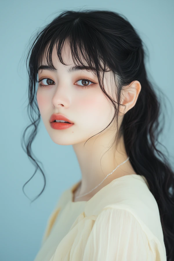 Elegant Portrait Close-Up